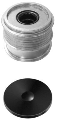 HELLA 9XU 358 038-691 Alternator Freewheel Clutch Thread Size: M16x1,5 Number of grooves: 5 with cap