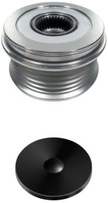 HELLA 9XU 358 038-931 Alternator Freewheel Clutch Thread Size: M16x1,5 Number of grooves: 5 with cap
