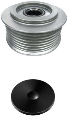 HELLA 9XU 358 038-941 Alternator Freewheel Clutch Thread Size: M14x1,5 Number of grooves: 7 with cap