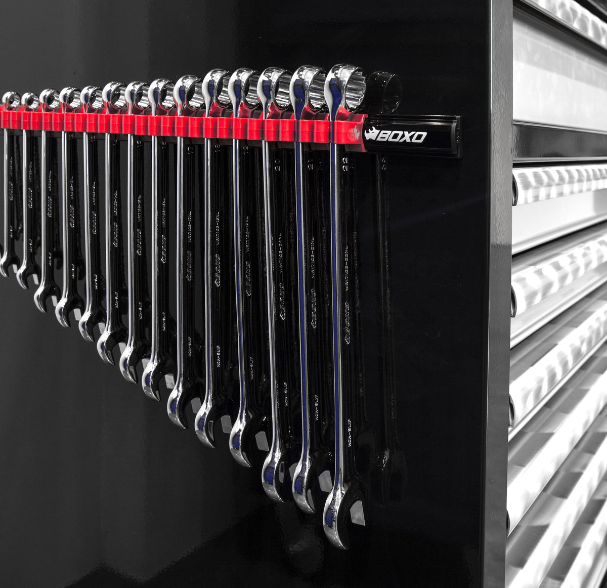 Large Spanner Rack BOXO Magnetic Spanner Rack - Green or Red – Truckstop Group