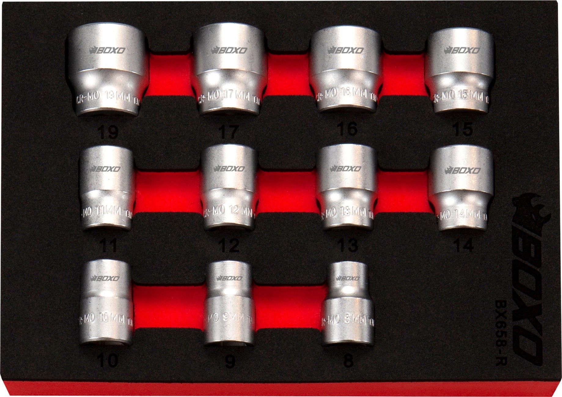 BOXO 11Pc 3/8