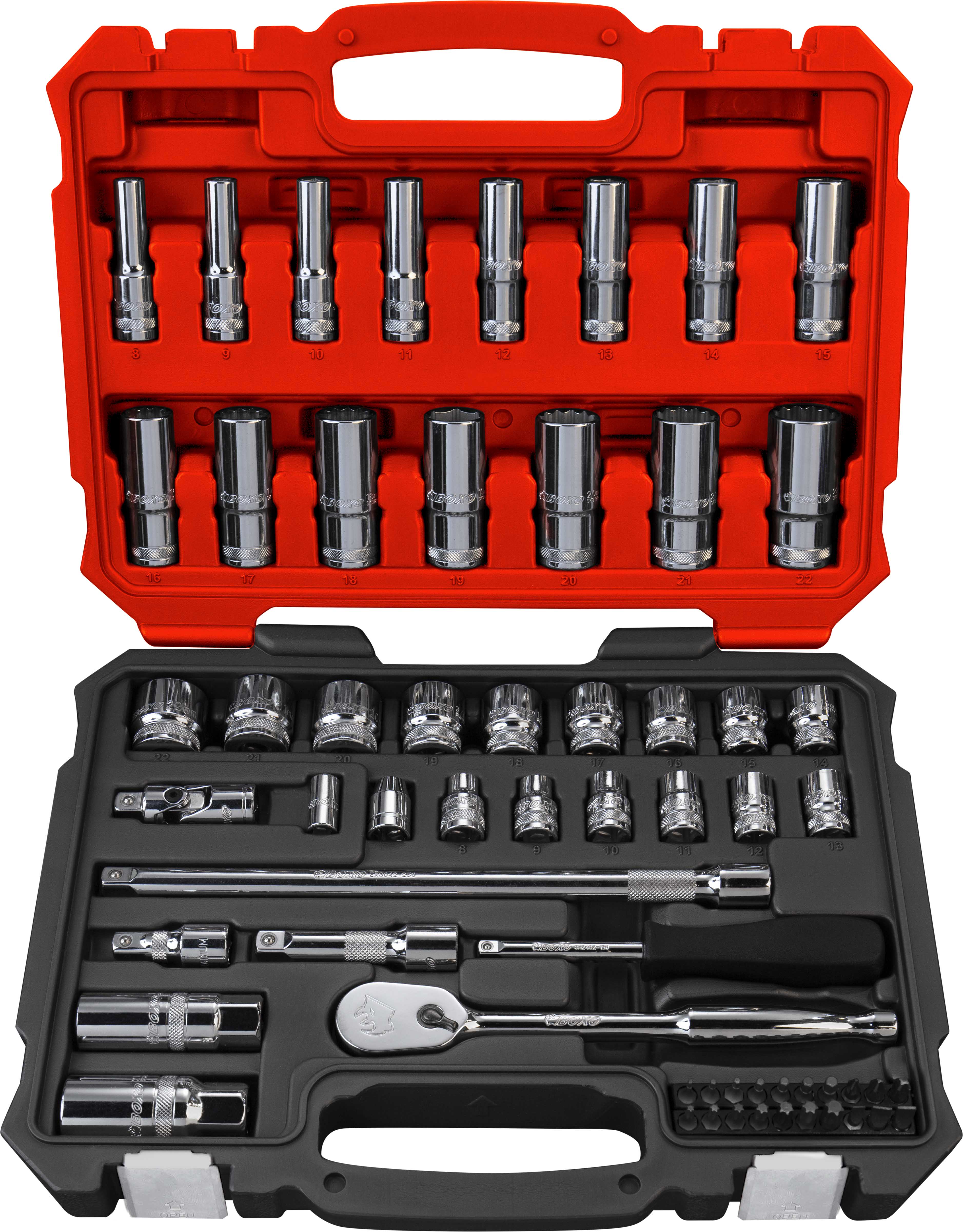 BOXO 60Pc 3/8