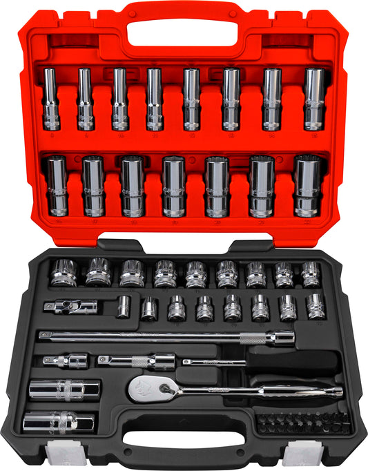 BOXO 60Pc 3/8" Master Socket Set