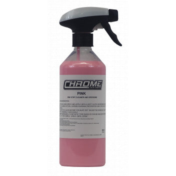 Chrome - Pink 1 Step Cleaner and Dressing 500ml