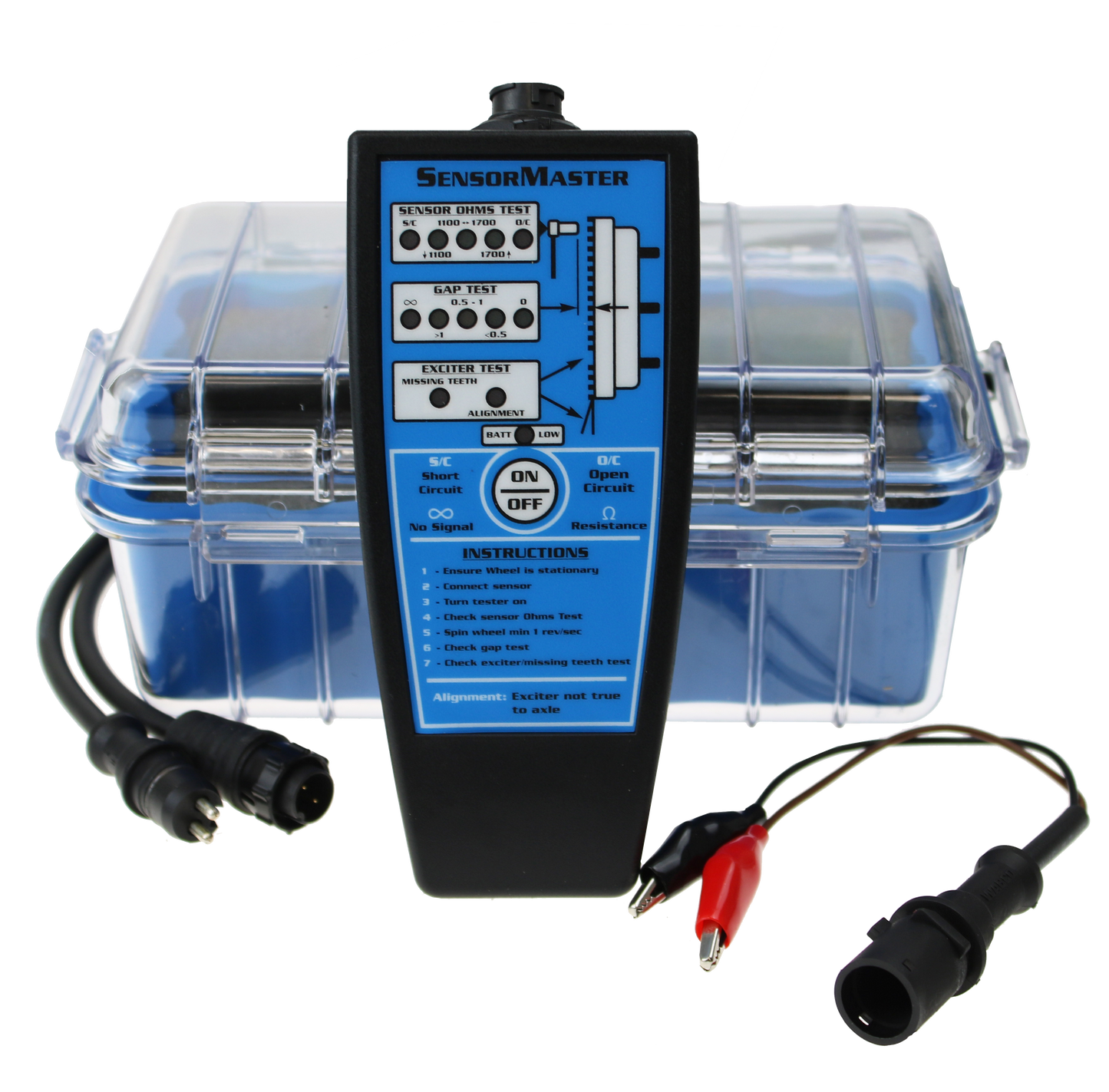 Sensormaster - EBS/ABS Sensor and Exciter Ring Tester