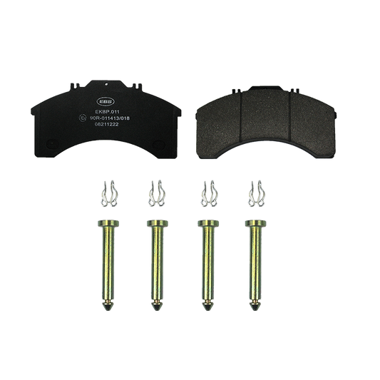 EBS EKBP.011 BRAKE PAD SET E11 - C/W FITTING KIT