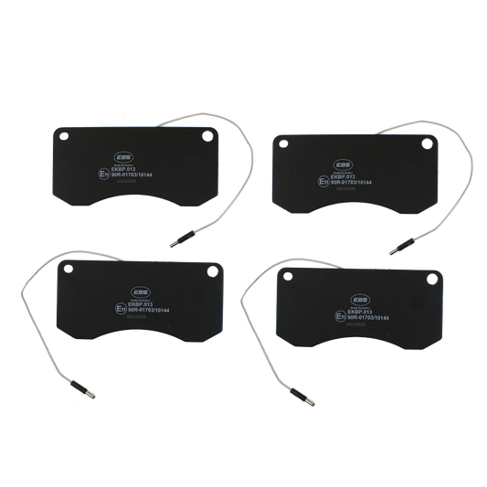 EBS EKBP.013 BRAKE PAD SET E11 - C/W WEAR LEADS
