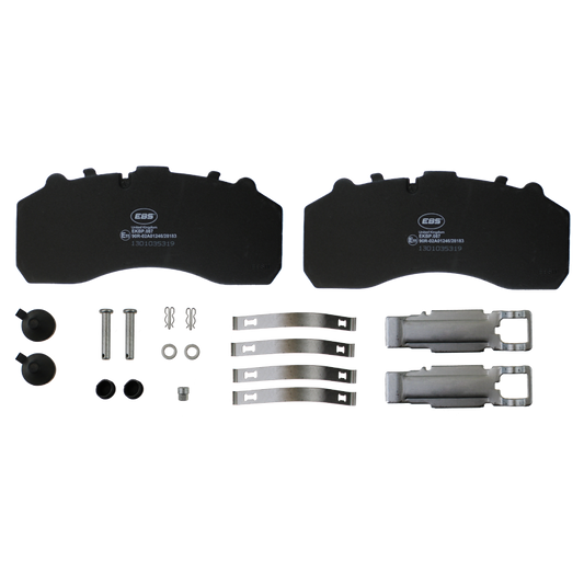 EBS EKBP.087 BRAKE PAD SET E11 - C/W FITTING KIT - SB7