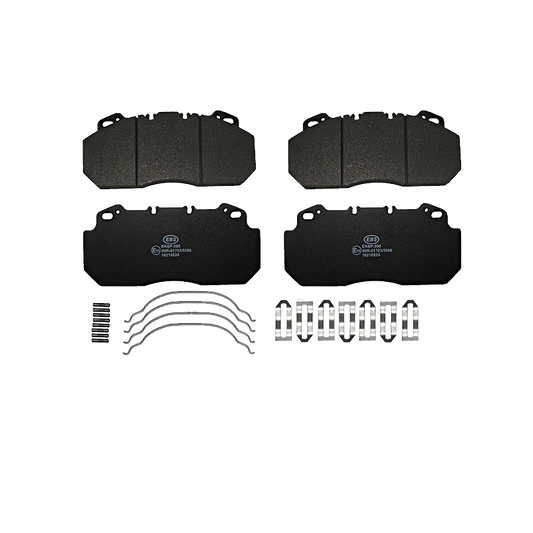 EBS EKBP.090 BRAKE PAD SET E11 - C/W FITTING KIT - ELSA STD