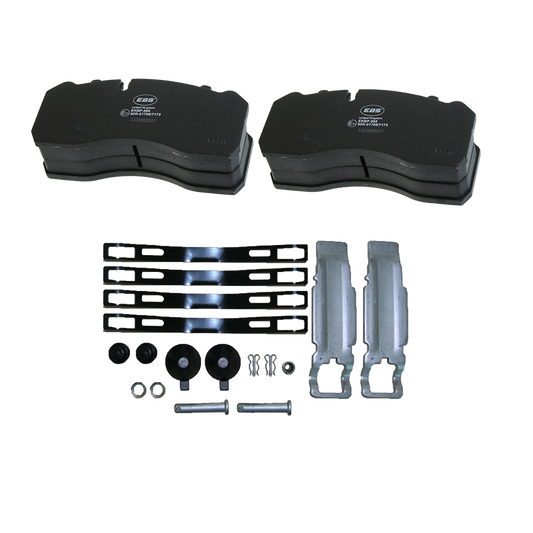 EBS EKBP.095 BRAKE PAD SET E11 - C/W FITTING KIT - SB6
