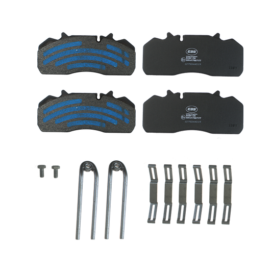 EBS EKBP.126 BRAKE PAD SET E11 - C/W FITTING KIT - PAN19
