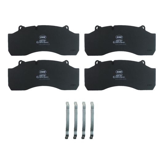 EBS EKBP.143 BRAKE PAD SET E11 - HALDEX DISCOS - DB20