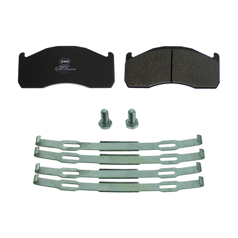 EBS EKBP.151 BRAKE PAD SET E11 - C/W FITTING KIT - PAN22