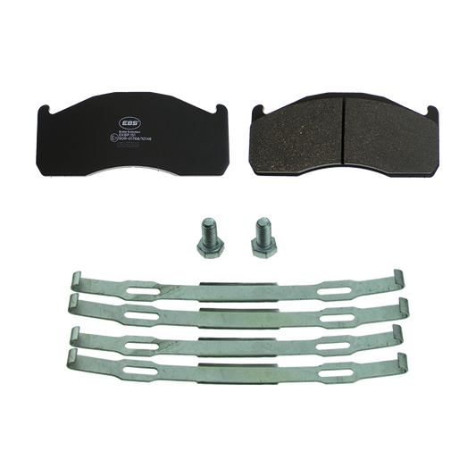 EBS EKBP.151 BRAKE PAD SET E11 - C/W FITTING KIT - PAN22