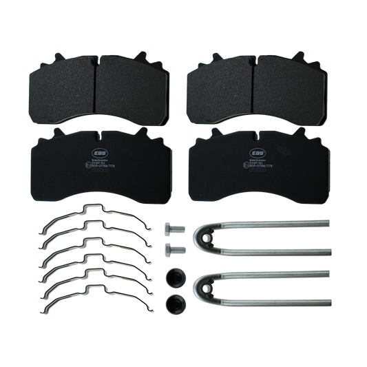 EBS EKBP.162 BRAKE PAD SET E11 - C/W FITTING KIT - PAN22