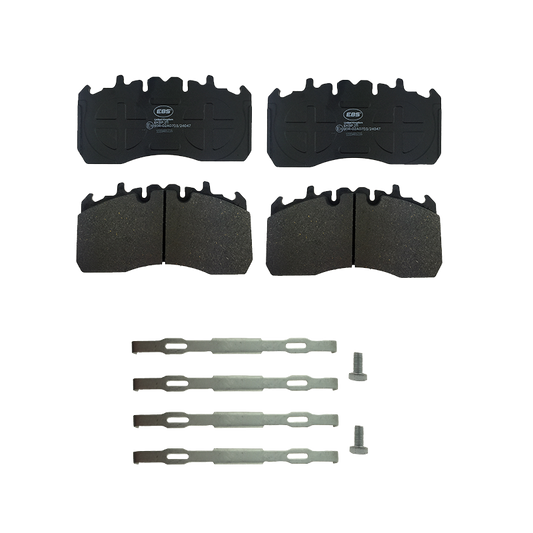 EBS EKBP.211 BRAKE PAD SET E11 - C/W FITTING KIT - ELSA 225L-2