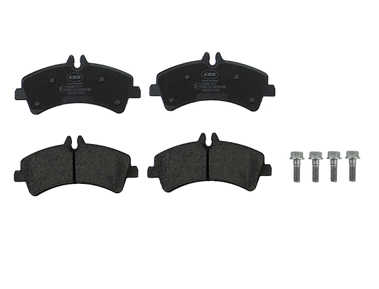 EBS EKBP.217 BRAKE PAD SET E11 - C/W BOLTS