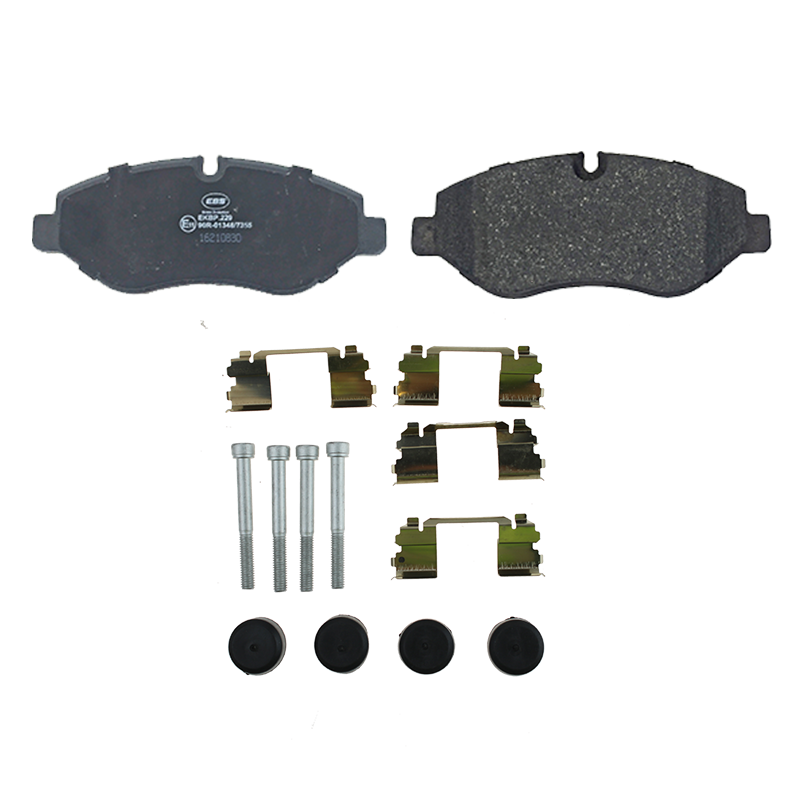 EBS EKBP.229 BRAKE PAD SET E11 - C/W FITTING KIT & SHIMS