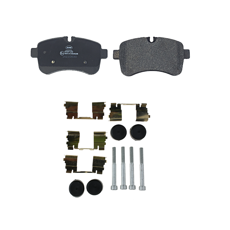 EBS EKBP.232 BRAKE PAD SET E11 - C/W FITTING KIT & SHIMS