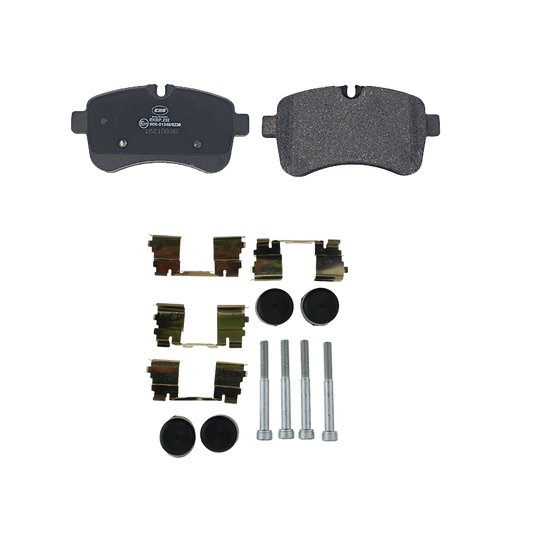 EBS EKBP.232 BRAKE PAD SET E11 - C/W FITTING KIT & SHIMS