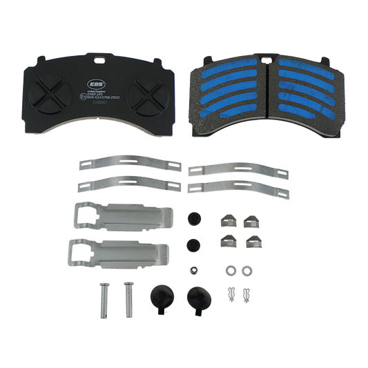 EBS EKBP.245 BRAKE PAD SET E11 - C/W FITTING KIT