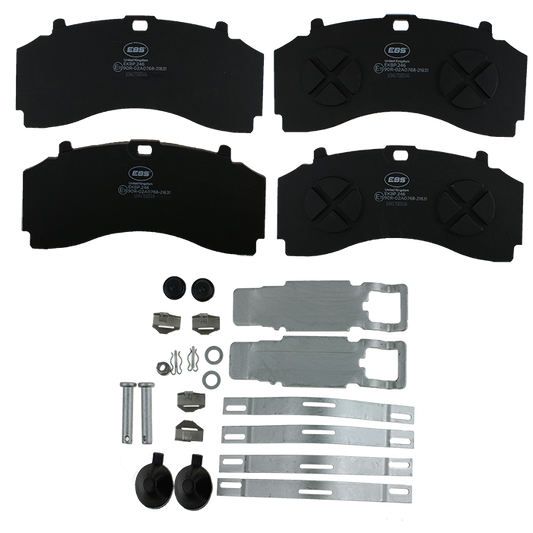 EBS EKBP.246 BRAKE PAD SET E11 - C/W FITTING KIT