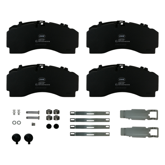 EBS EKBP.331 BRAKE PAD SET E11 - C/W FITTING KIT