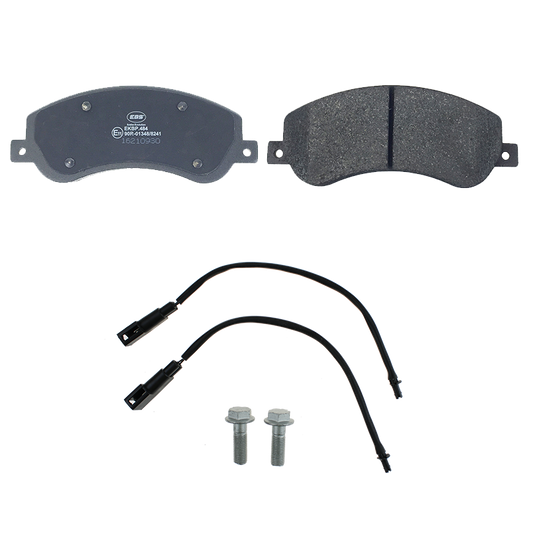 EBS EKBP.484 BRAKE PAD SET E11 - C/W SHIM & LEADS