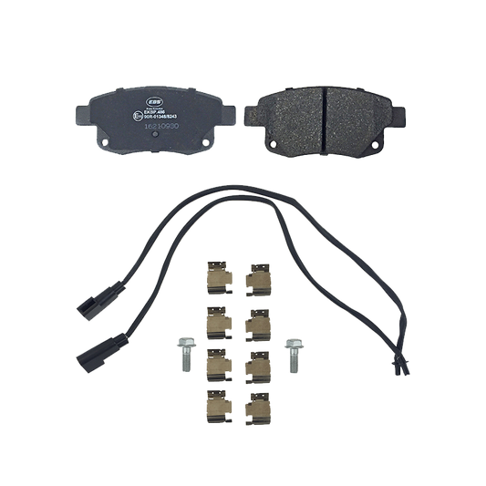EBS EKBP.486 BRAKE PAD SET E11 - C/W SHIM & LEADS
