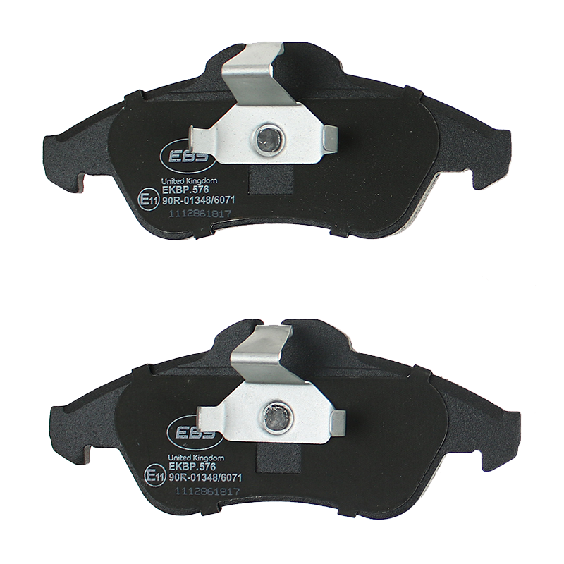 EBS EKBP.576 BRAKE PAD SET E11 - C/W FITTING CLIPS