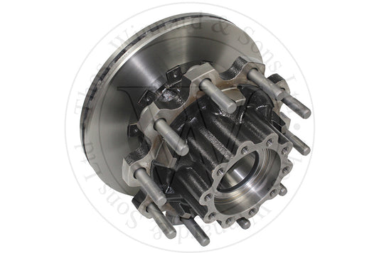 Complete Wheel End Hub Kit - Vented Discs HUBKIT0001V