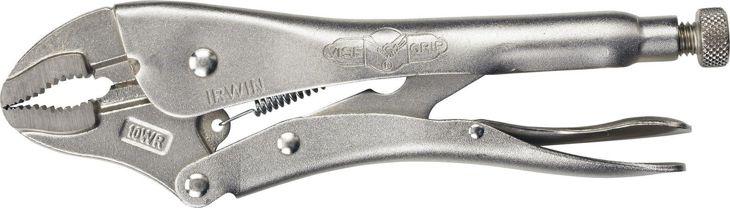 VISE Grip Curve Jaw Locking Pliers with Wire Cutter - Original - 10"