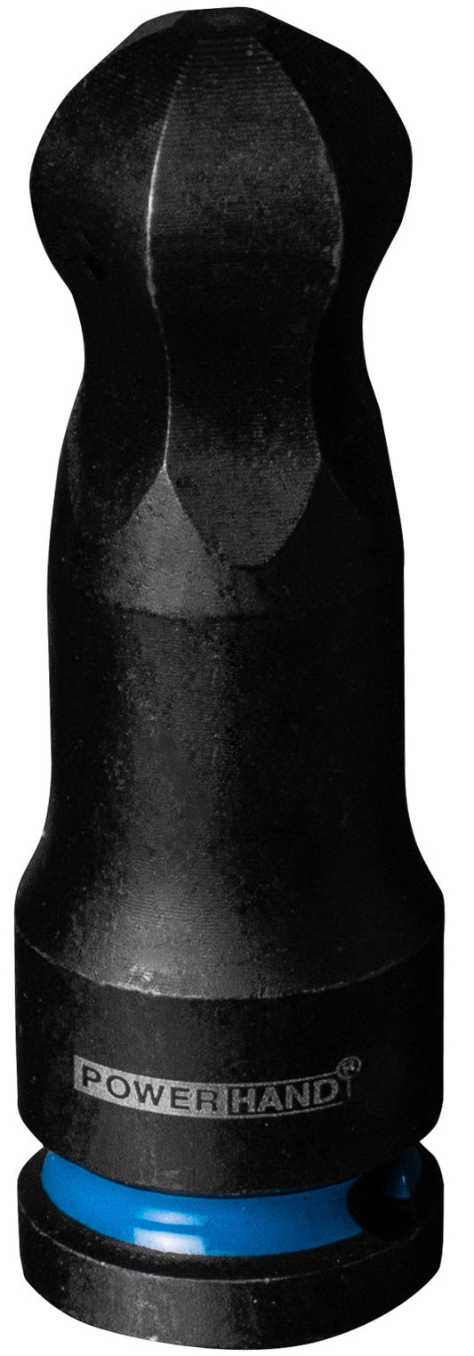 POWERHAND 1/2" Ball End Hex Impact Socket - Various Sizes Available