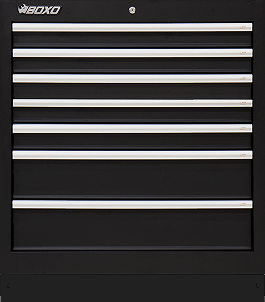 BOXO OSM 34" 7 Drawer Base Cabinet - Trim Variations Available