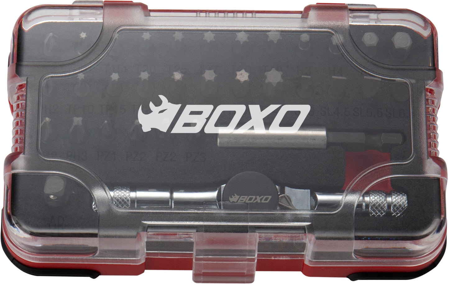 BOXO 33Pc 1/4" Socket Set & Accessories