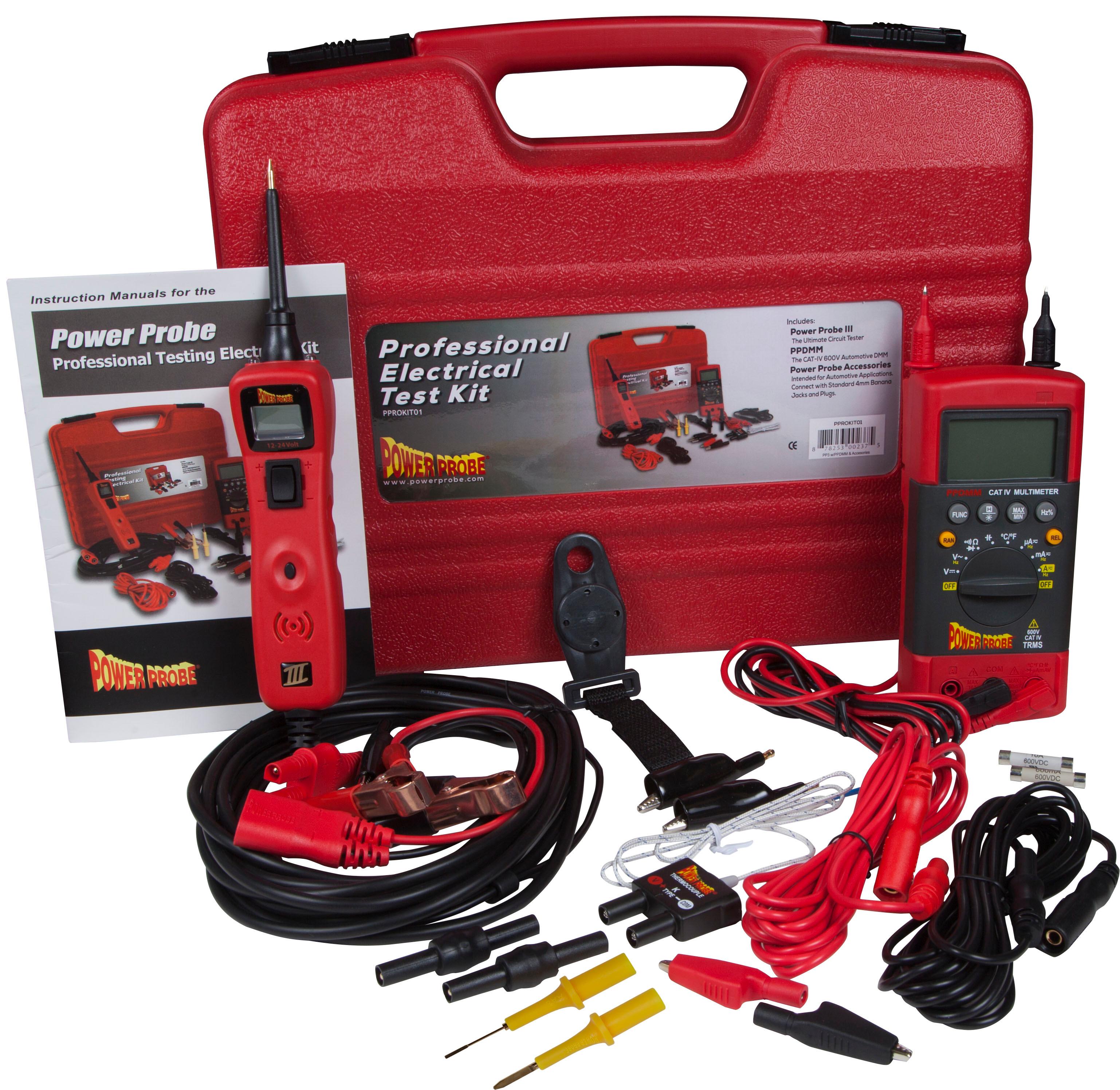 POWERPROBE PP3 & Multimeter Professional Testing Kit – Truckstop Group