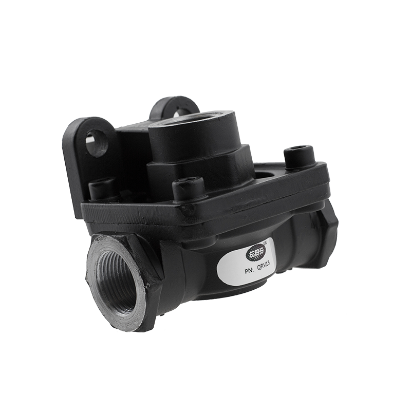 EBS QRV15 QUICK RELEASE VALVE - 2 PORT -  22MM - BLACK