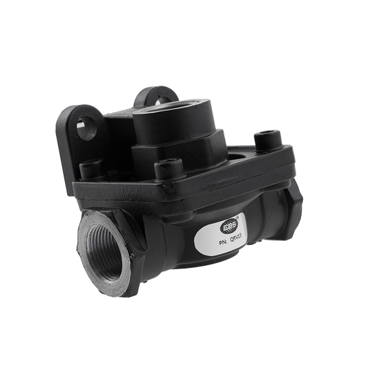 EBS QRV15 QUICK RELEASE VALVE - 2 PORT -  22MM - BLACK