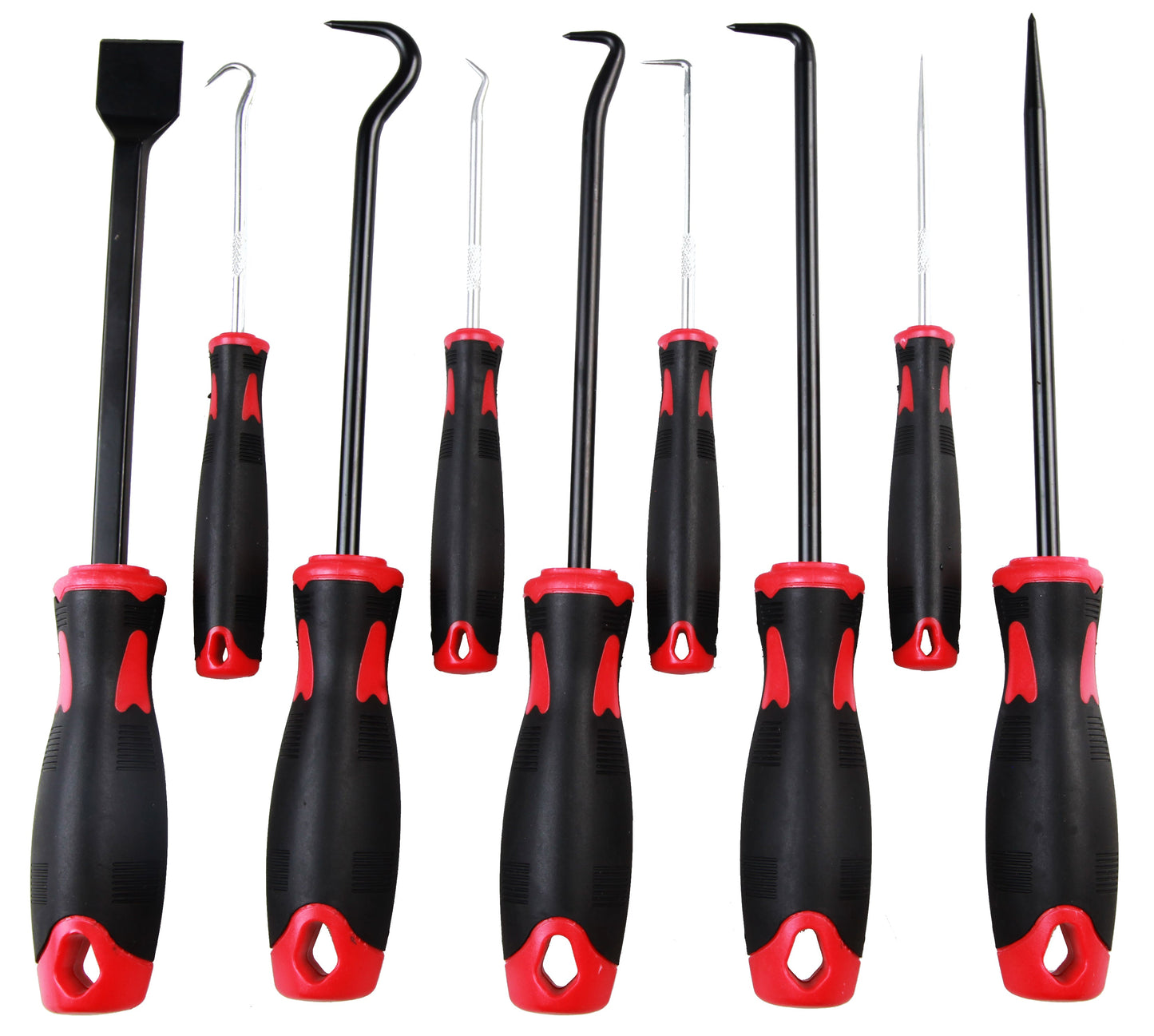 POWERHAND 9pc Scraper, Hook & Pick Set