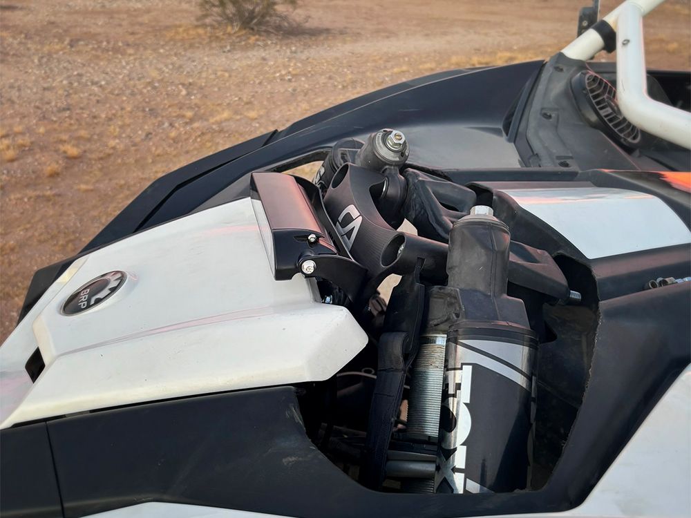 LAZER LAMPS Can-Am Maverick X3 (2017+) - Shock Tower Light Bar Mount (for Linear-6)