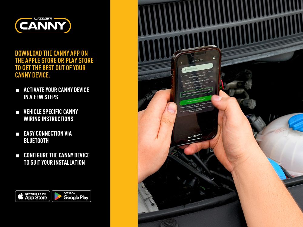 LAZER LAMPS CANNY CAN Interface (Direct Connect)