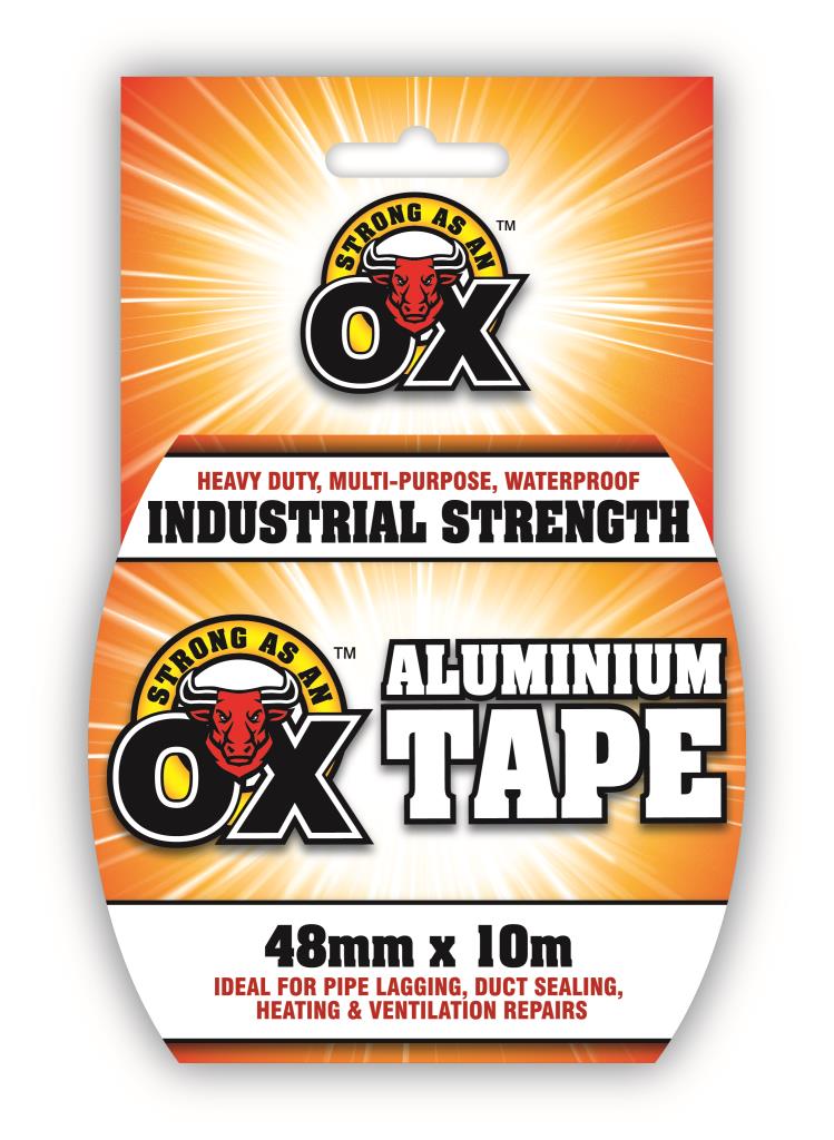 Strong As An Ox Aluminium Tape 48mm x 10M