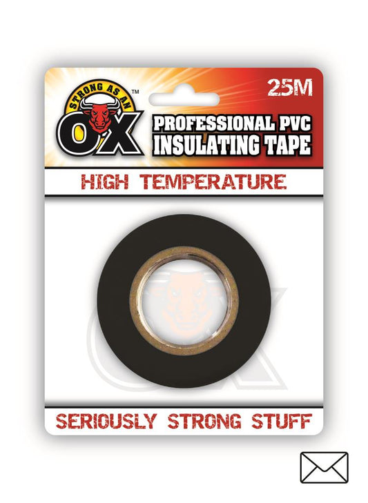 Strong As An Ox Professional PVC Insulating Tape 25M