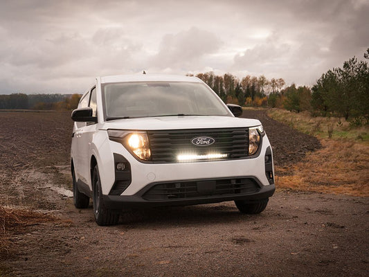 LAZER LAMPS Ford Transit Courier (2023+) - Grille Mount Kit (includes: 1x Glide Elite with PL, 1x Grille Mount Brackets, 1x 1L-LP-PL-120)