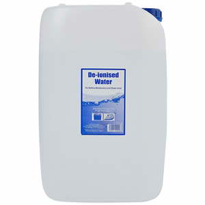 De-Ionised Water - 25 Litres