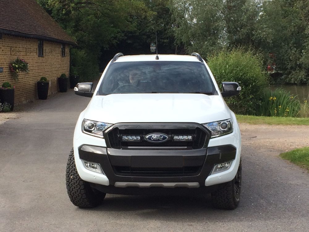 LAZER LAMPS Ford Ranger (2016-2018)- Grille Mount Kit (includes: 2x Triple-R 750 Wide, 1x Grille Mount Brackets, 1x 2L-LP-120)