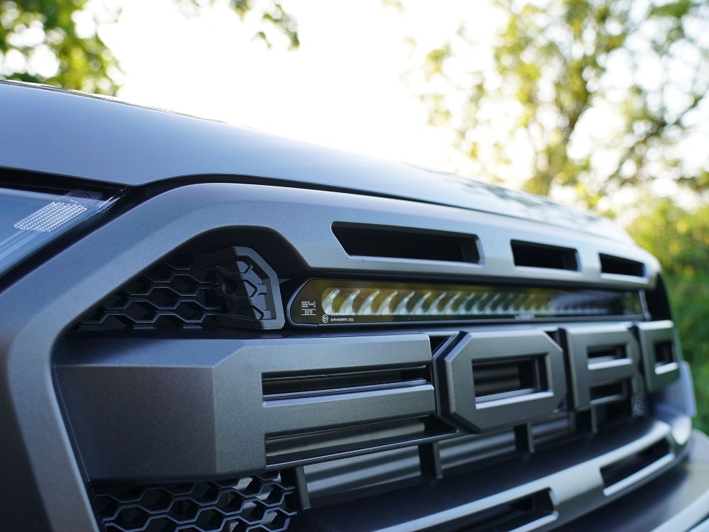 LAZER LAMPS Ford Ranger Raptor (2018-2022)- Grille Mount Kit (includes: 1x Linear-24 Elite, 1x Grille Mount Brackets, 1x 1L-LP-120)