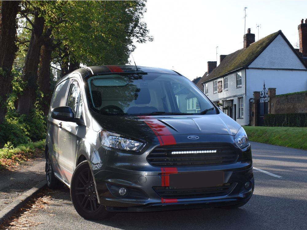 LAZER LAMPS Ford Transit Courier (2014-2018) - Grille Mount Kit (includes: 1x Linear-18 Elite, 1x Grille Mount Brackets, 1x 1L-LP-220)
