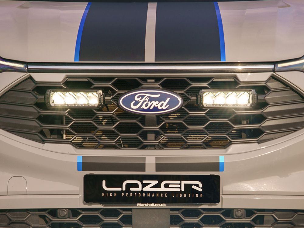 LAZER LAMPS Ford Transit Custom Sport (2024+) - Grille Mount Kit (includes: 2x Triple-R 750 Wide, 1x Grille Mount Brackets, 1x 2L-LP-120)