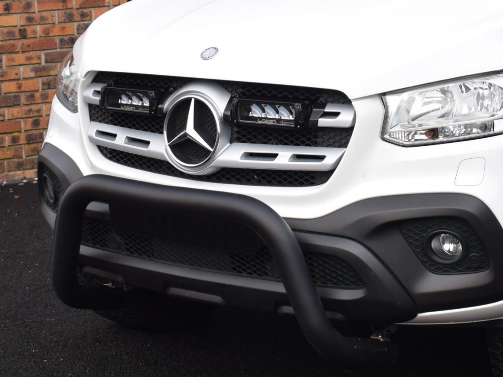 LAZER LAMPS Mercedes X-Class (2017-2020) - Grille Mount Kit (includes: 2x Triple-R 750 Beacon, 1x Grille Mount Brackets, 1x 2L-LP-6C-120)